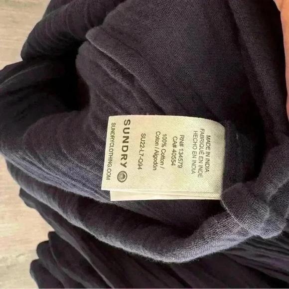 NWT Sundry dress 100% cotton size 4 - Picture 7 of 7